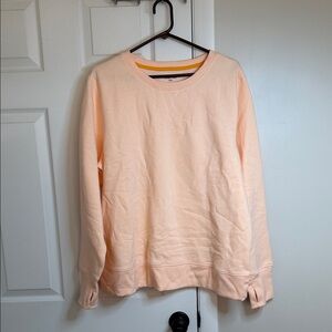 tek gear Peach Crewneck